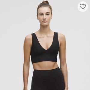 lululemon Align™ V-Neck Bra Size 12. Black
